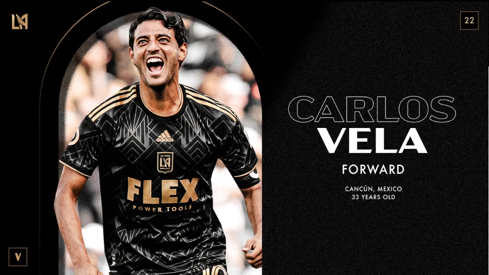 This is a picture of Carlos Vela a LAFC player